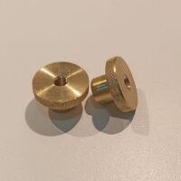 Thumb wheels messing